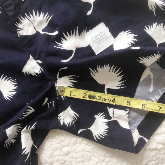 Old Navy Tropical Palm Leaf Shorts Sz 2 - Picture 6 of 11